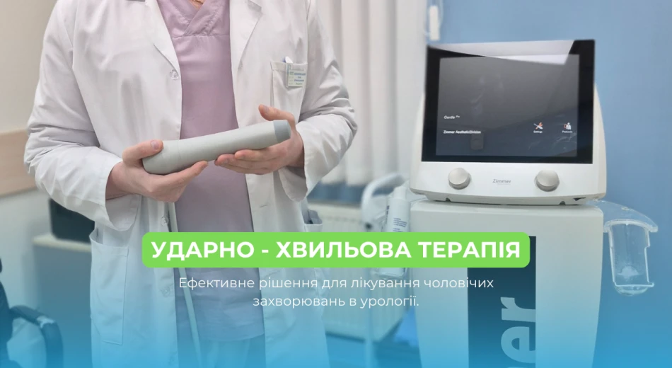 Ударно-хвильова терапія в урології