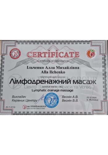 Ильченко Алла Михайловна