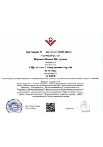 Шульга Жанна Вікторівна